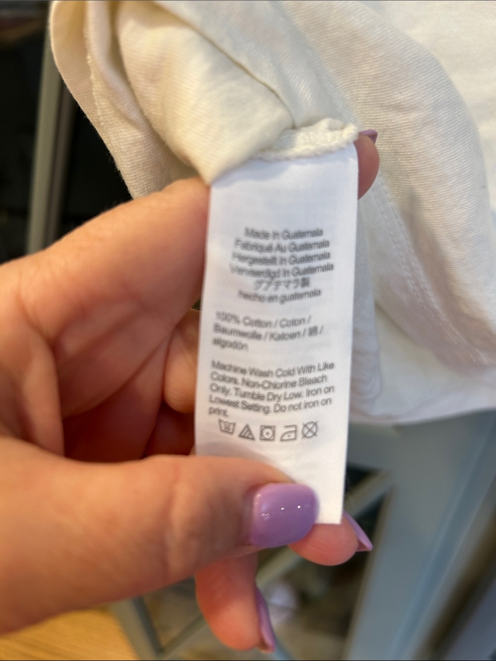 J. Crew White Pastry Graphic Short Sleeve Tee - Picture 5 of 5